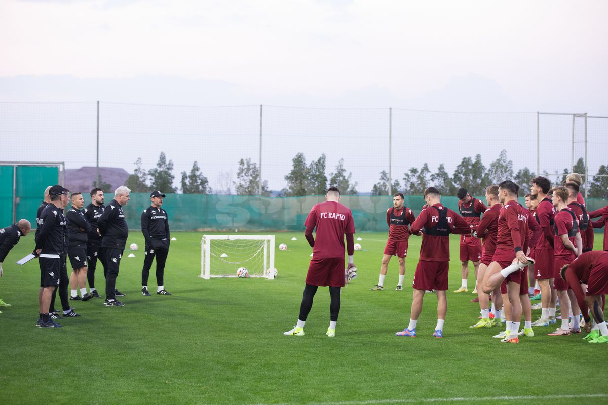 La final de cantonament, Viorel Moldovan oferă detalii despre țintele Rapidului: „Facem eforturi să-l aducem”