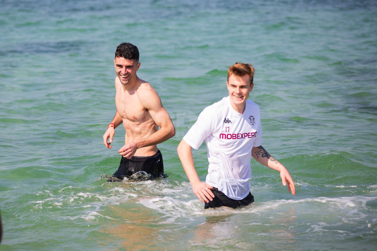 Nu au avut milă de fiul lui Clau-gol » Puștiul și-a primit „botezul” la Rapid