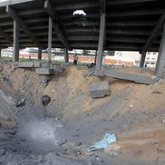 Stadionul „Yarmouk” din Fâșia Gaza, transformat într-un centru de refugiați / foto: Imago