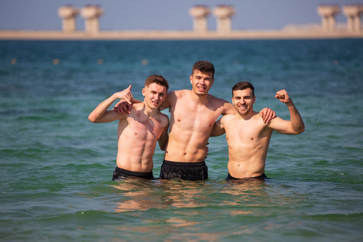 Nu au avut milă de fiul lui Clau-gol » Puștiul și-a primit „botezul” la Rapid