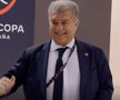 Joan Laporta, reacție suburbană la stadion, după ce a aflat decizia: „Fii de tâ***!”