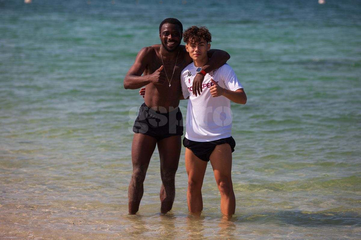 Nu au avut milă de fiul lui Clau-gol » Puștiul și-a primit „botezul” la Rapid