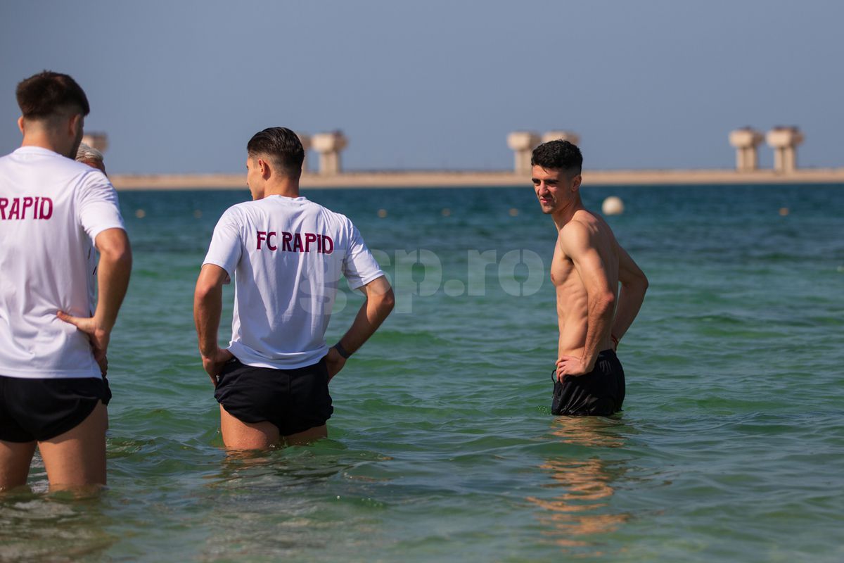 Nu au avut milă de fiul lui Clau-gol » Puștiul și-a primit „botezul” la Rapid