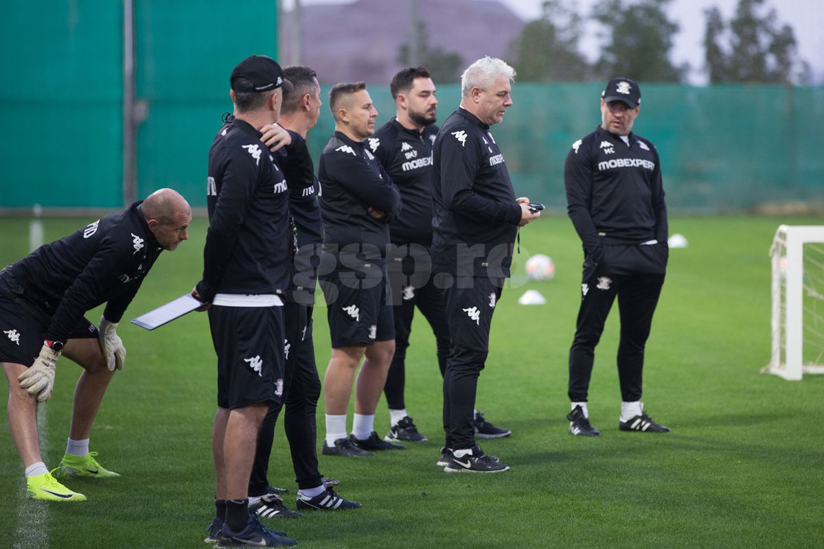 „Moartea căprioarei” în metropolă » Rapidiștii au primit antrenamente forte, nu ciocolată Dubai