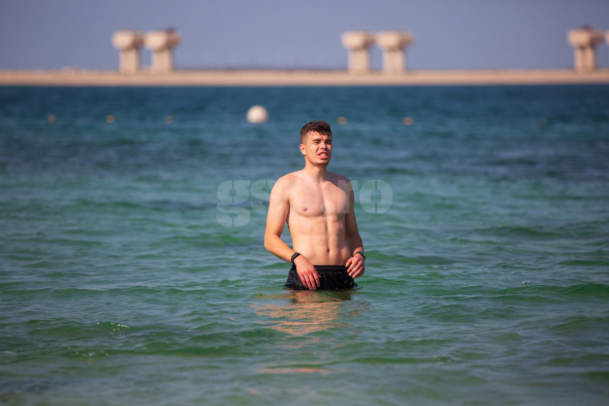 Nu au avut milă de fiul lui Clau-gol » Puștiul și-a primit „botezul” la Rapid