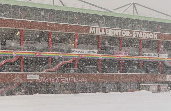 Haos în Germania, meci anulat din cauza zăpezii! Ar putea urma și altele