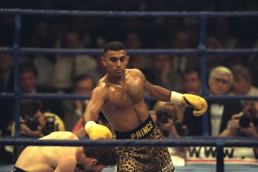 Naseem Hamed, în 1997/Foto: Getty Images Legendarul boxer este de nerecunoscut! Momente emoționante la premiera filmului despre viața sa: „Aș minți dacă aș spune că nu există regrete”
