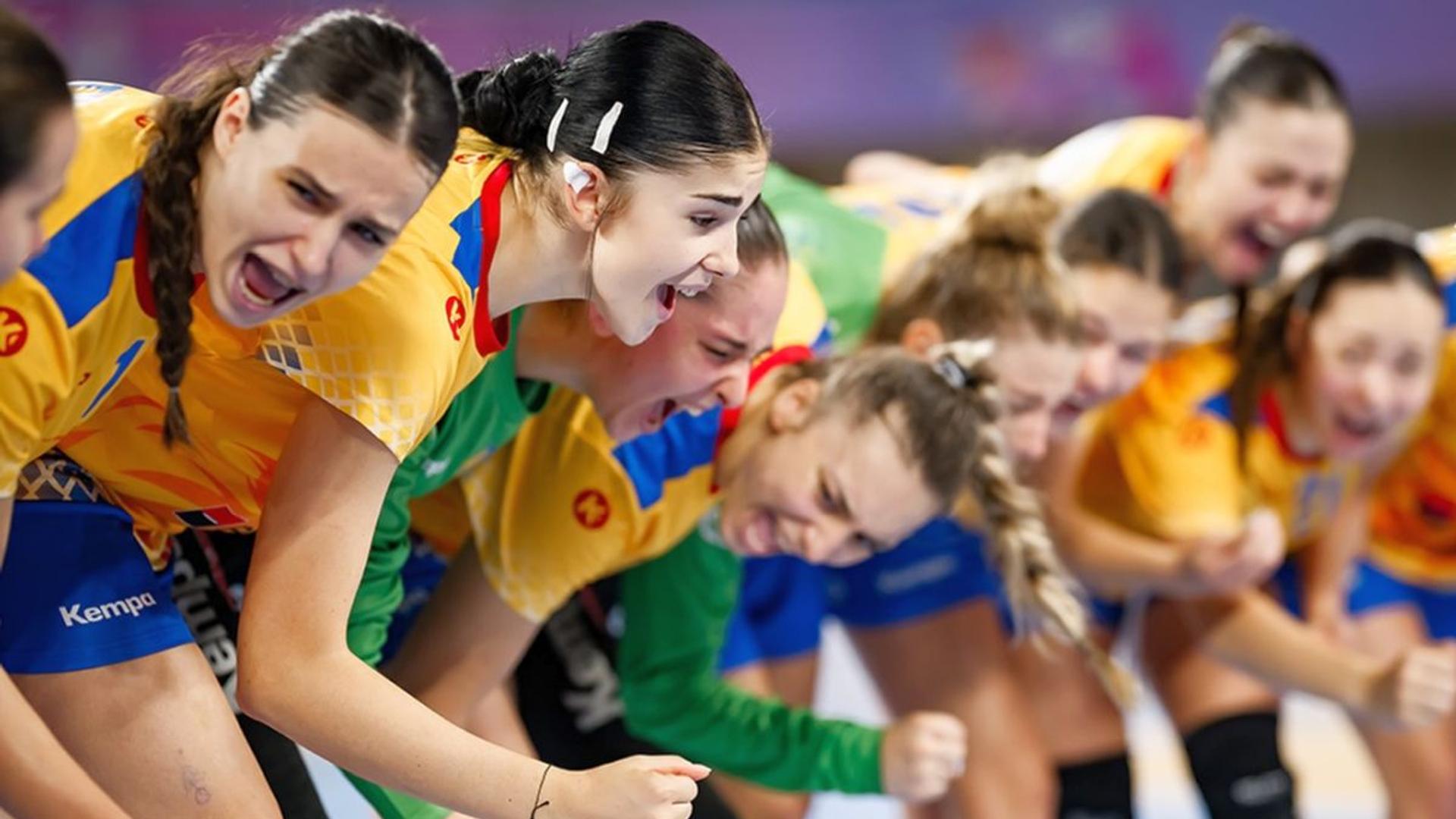 Harta României cu marcaje pentru cele patru orașe gazdă Craiova, Mioveni, Pitești și Râmnicu Vâlcea pentru Campionatul Mondial handbal feminin tineret și echipe naționale participante. | sursa foto: Gazeta Sporturilor