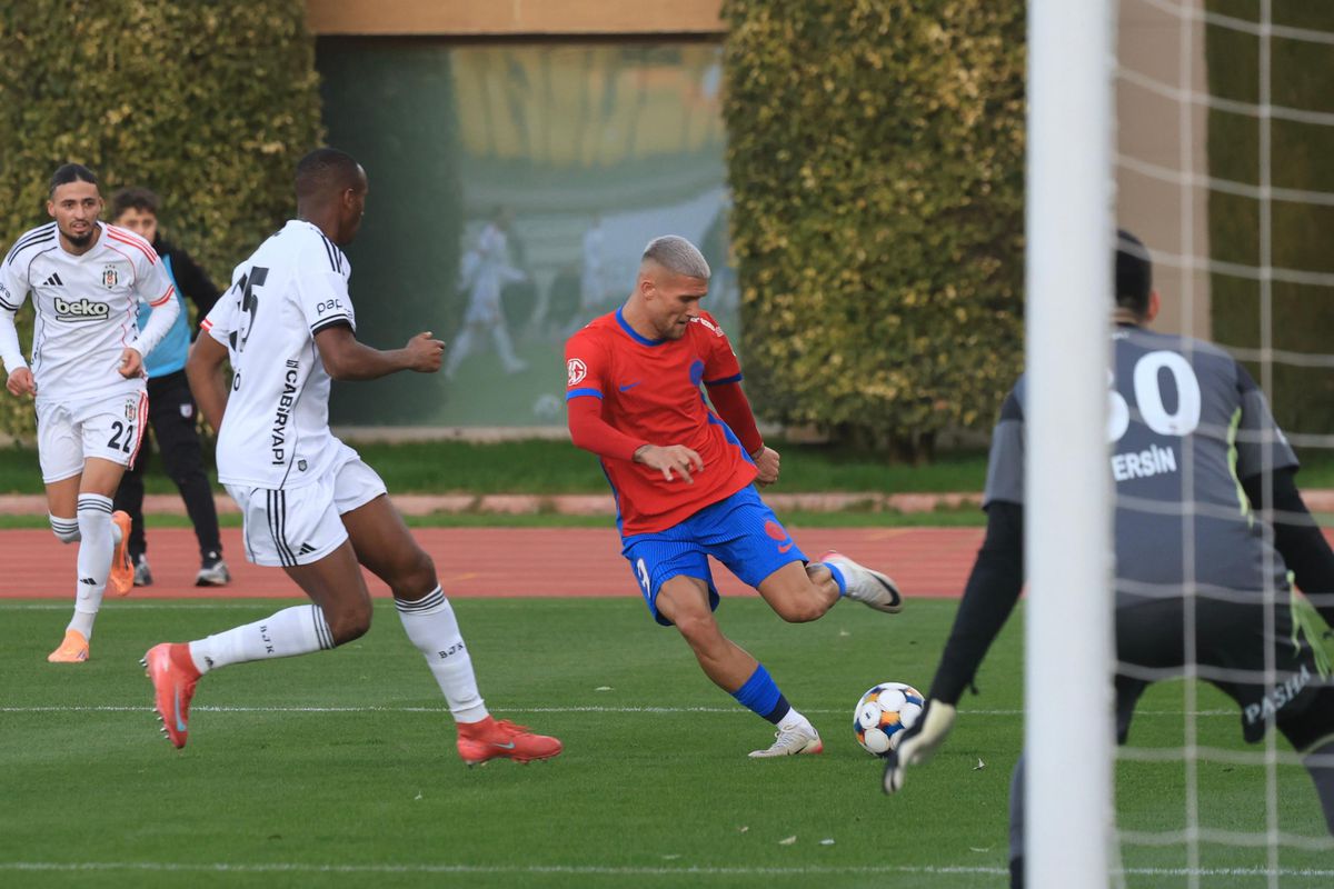 FCSB - Beșiktaș, amical în Antalya