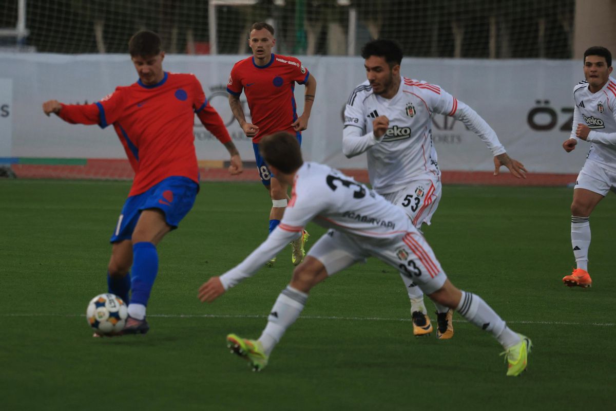 FCSB - Beșiktaș, amical în Antalya