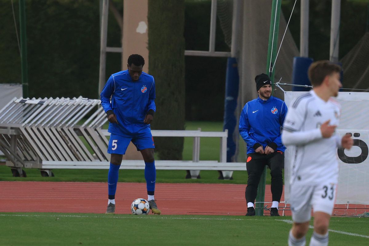FCSB - Beșiktaș 1-2 » Campioana, învinsă în singurul amical din Antalya! A avut 1-0, dar a pierdut după două greșeli în defensivă