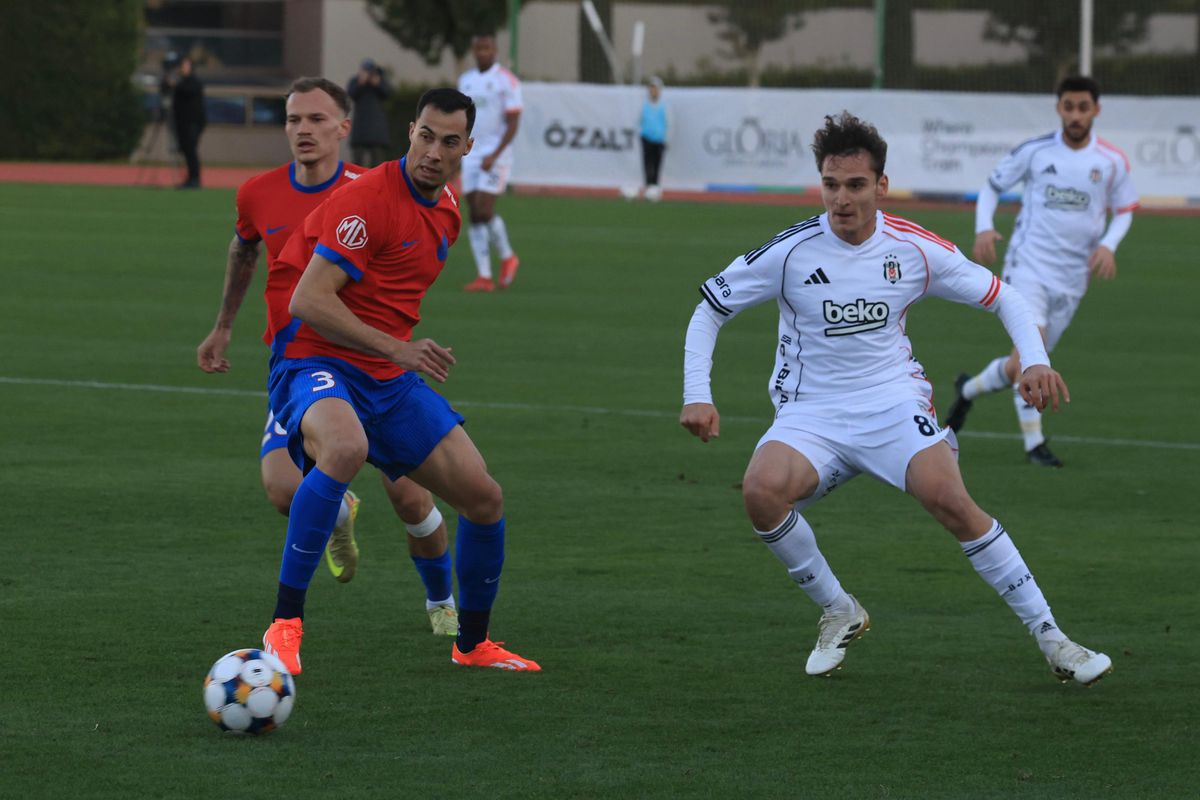 FCSB - Beșiktaș, amical în Antalya