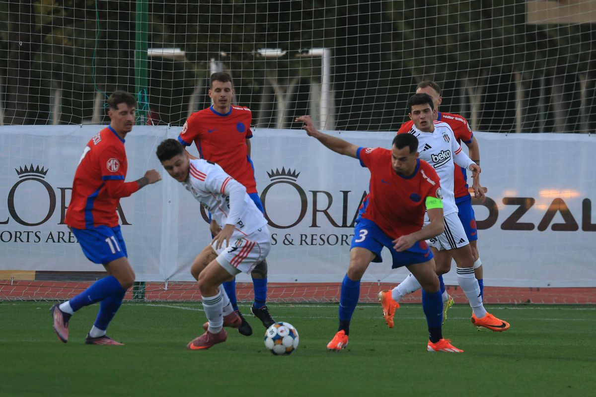 FCSB - Beșiktaș, amical în Antalya