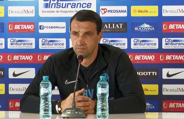 FCSB // VIDEO Bogdan Vintilă, conferință fulger de 8 minute! De ce se teme în perspectiva meciului cu Clinceni: „Există o scădere!”