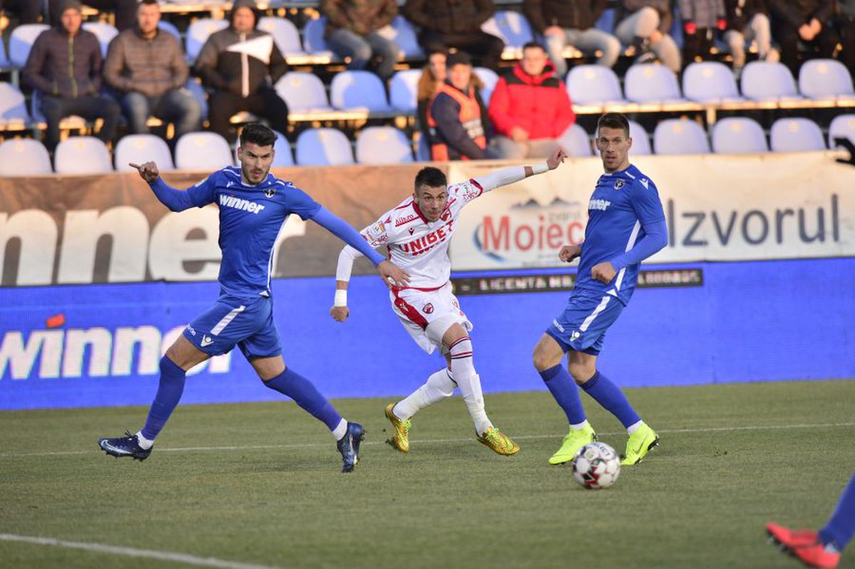 DINAMO // NOTE GSP: Dezastru în defensiva lui Dinamo » Lukas Skovajsa și Mihai Popescu, cei mai slabi de pe teren!