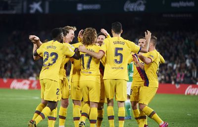 Betis - Barcelona 2-3, FOTO + VIDEO // Catalanii se impun cu emoții, la finalul unui meci spectaculos, cu 5 goluri și două eliminări