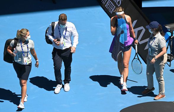 Surpriză în primul tur la Australian Open! Dubla-campioană Victoria Azarenka, eliminată după ce i s-a făcut rău pe teren