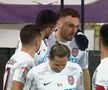 Gabriel Debeljuh a marcat în FC Botoșani - CFR Cluj 2-1 // foto: captură @ Telekom Sport