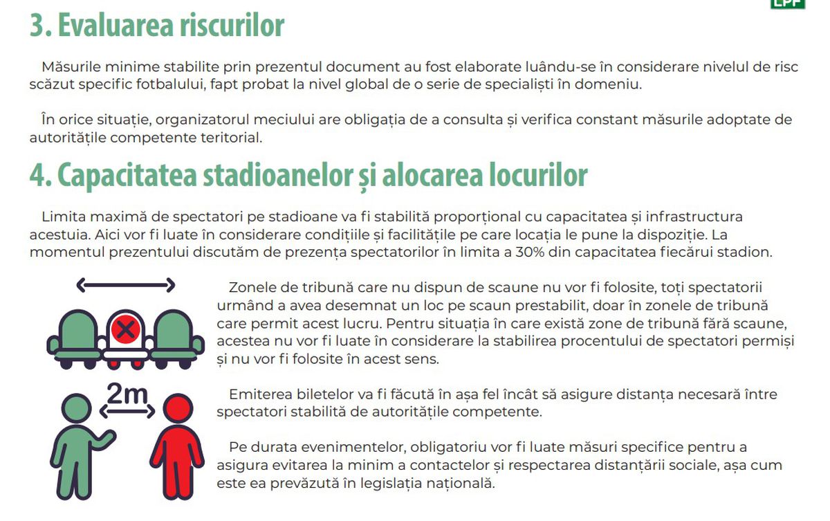 LPF vrea revenirea fanilor pe stadioane! Planul pus la cale de Ligă: ce trebuie să facă echipele și fanii