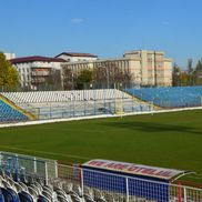 Imagini cu Stadionul Oțelul, care va fi scos la vânzare prin licitație. Foto: GSP