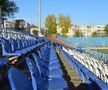 Imagini cu Stadionul Oțelul, care va fi scos la vânzare prin licitație. Foto: GSP