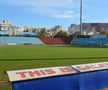Imagini cu Stadionul Oțelul, care va fi scos la vânzare prin licitație. Foto: GSP