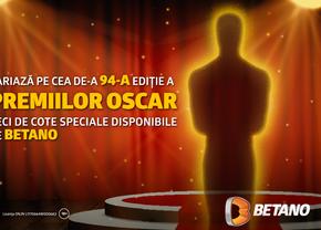Pariuri pe toate categoriile pe betano pentru cea de-a 94-a ediție a premiilor oscar!
