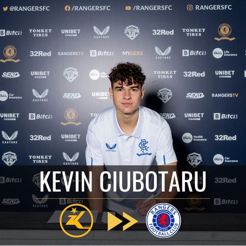 Kevin Ciubotaru a semnat cu Rangers