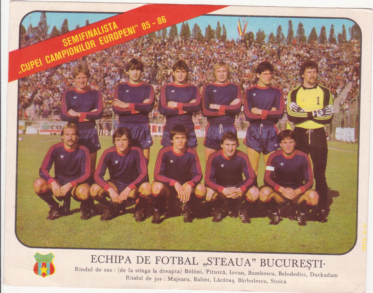 Marcos Alonso, Steaua - Barcelona, 1986