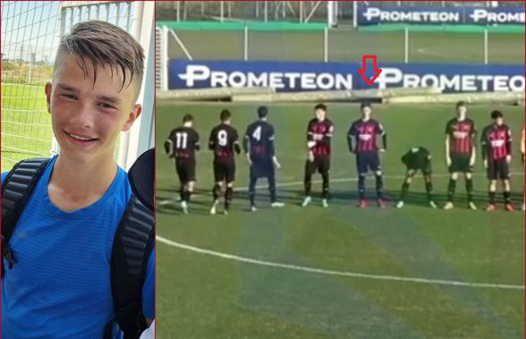 Fiul unui fost patron controversat din Liga 1 e număr 10 la AC Milan U18: „Superfotbalist, o raritate! L-a vrut și Barcelona”