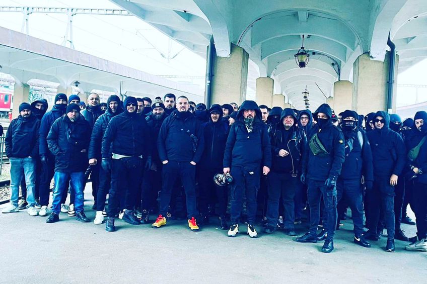 Peluza Sud '97 în deplasarea de la Ploiești