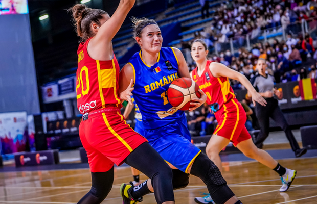 România a fost spulberată de Spania și a ratat orice șansă de calificare la Campionatul European de baschet feminin