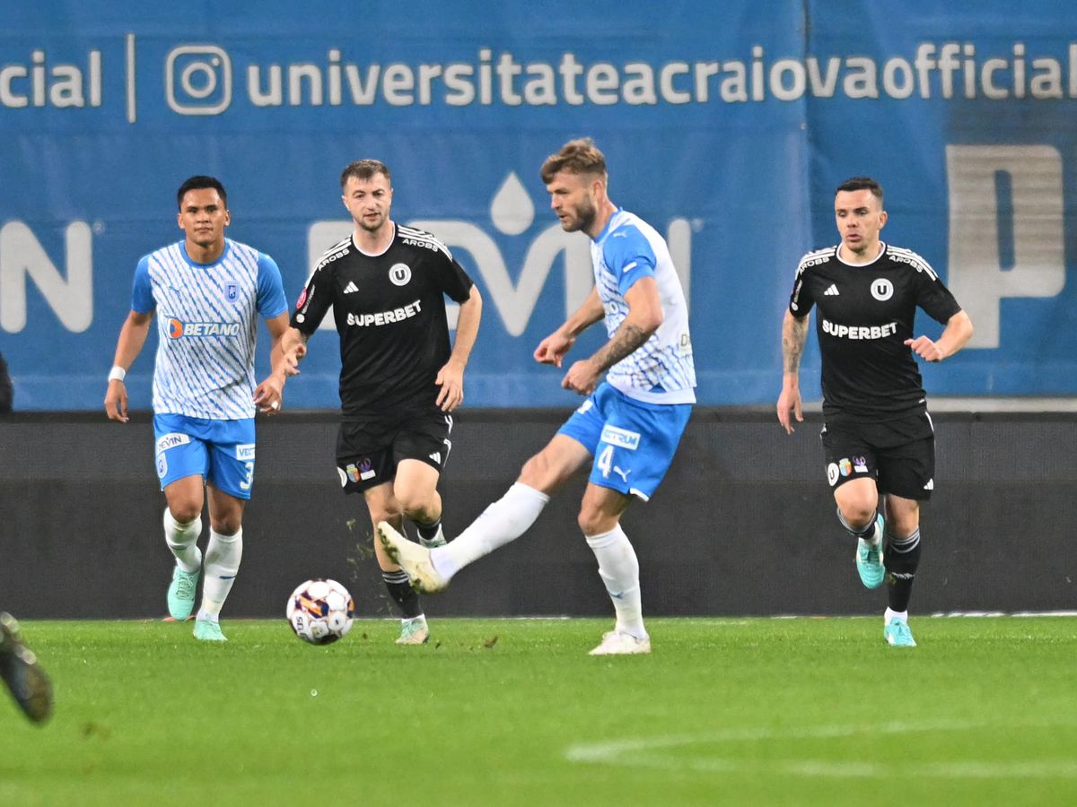 Cele mai spectaculoase imagini din Universitatea Craiova - U Cluj