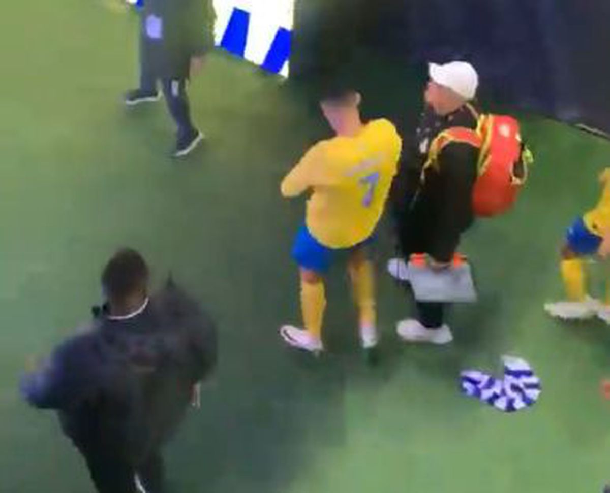 Gest vulgar Cristiano Ronaldo în Al Hilal - Al Nassr