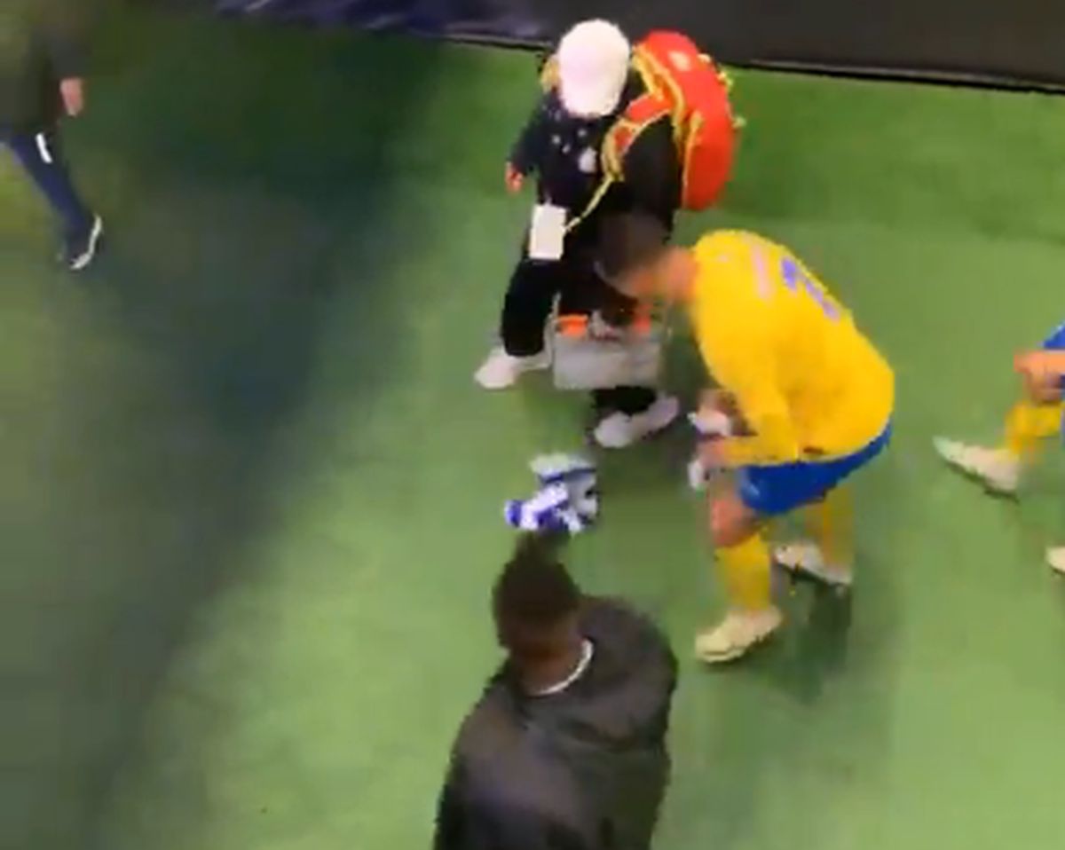 Gest vulgar Cristiano Ronaldo în Al Hilal - Al Nassr