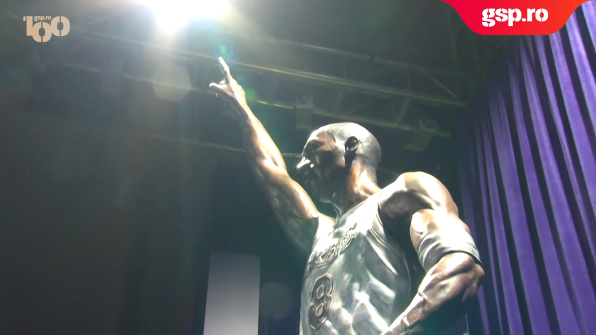 Kobe Bryant, comemorat cu o statuie de bronz de către LA Lakers » Mesajul soției: „Dacă cineva are vreo problemă cu asta...”