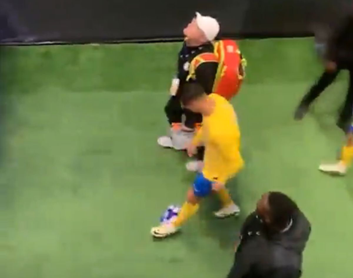 Gest vulgar Cristiano Ronaldo în Al Hilal - Al Nassr