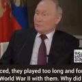 O afirmație aiuritoare făcută de Vladimir Putin a declanșat reacții dure pe mapamond