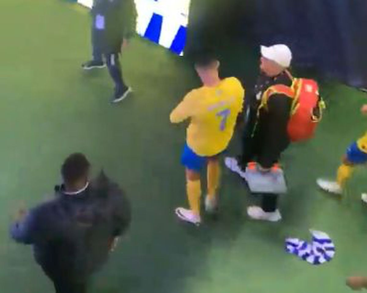 Gest vulgar Cristiano Ronaldo în Al Hilal - Al Nassr