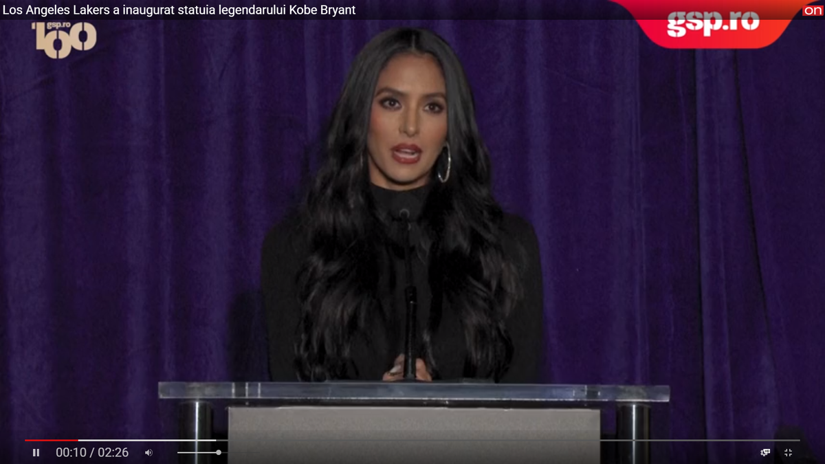 Kobe Bryant, comemorat cu o statuie de bronz de către LA Lakers » Mesajul soției: „Dacă cineva are vreo problemă cu asta...”