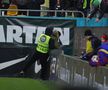 Nu s-a văzut la TV în FCSB - Sepsi 3-0 » Stewardul „l-a azvârlit” peste reclame