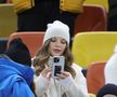 Antonia Salanta, iubita lui Daniel Bîrligea (24 de ani), a fost prezentă în tribunele Arenei Naționale pentru a-și susține partenerul în meciul cu FCSB - Sepsi, din runda #26 din Superliga