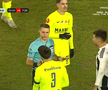 Golul lui Camara din U Cluj - Poli Iași, foto: captură de ecran Prima Sport