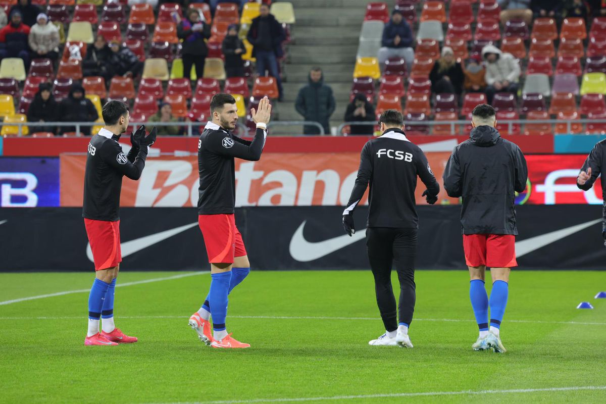 Imagini surprinse înainte de FCSB - Sepsi, runda #26 din Superliga
