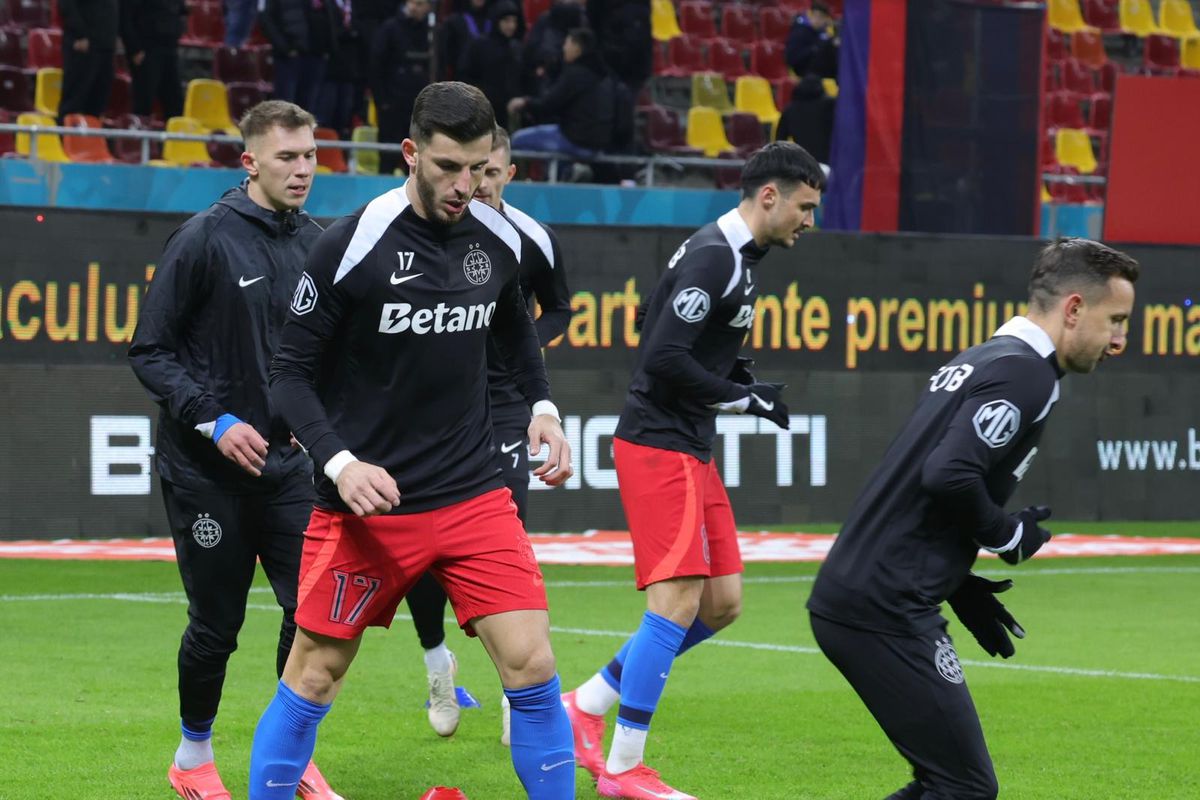 Imagini surprinse înainte de FCSB - Sepsi, runda #26 din Superliga