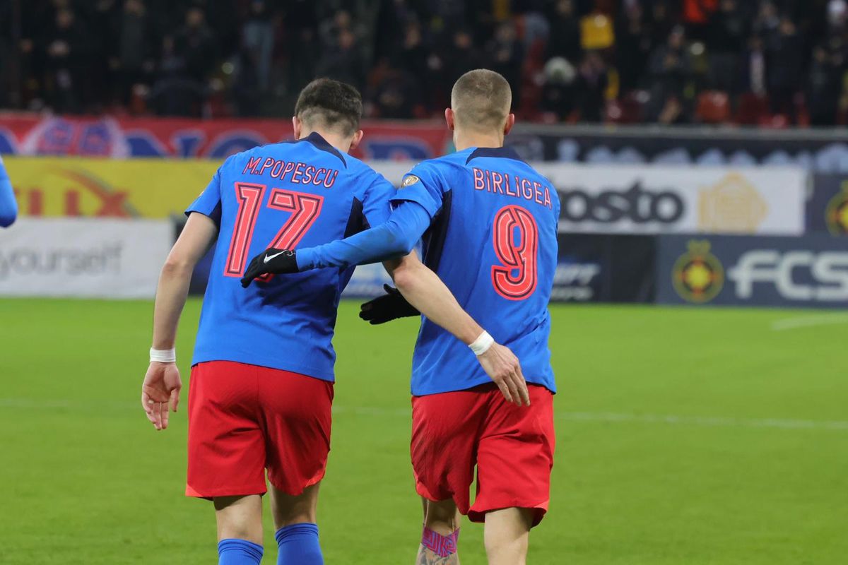 FCSB - Sepsi 3-0. Lacrimi de bucurie după gestul de suflet al lui Daniel Bîrligea: „Te iubesc!” » Moment emoționant surprins de reporterul GSP la Arena Națională