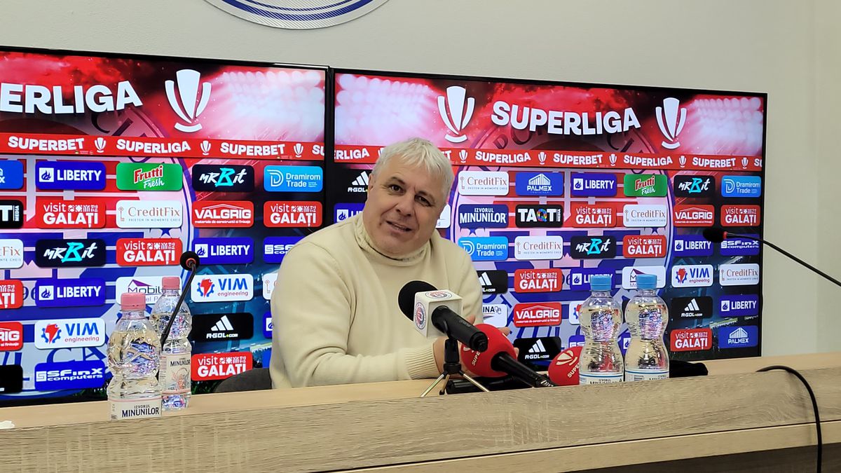 Marius Șumudică, la Oțelul - Rapid/ foto Cristi Preda (GSP)