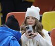 Antonia Salanta, iubita lui Daniel Bîrligea (24 de ani), a fost prezentă în tribunele Arenei Naționale pentru a-și susține partenerul în meciul cu FCSB - Sepsi, din runda #26 din Superliga