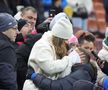 Antonia Salanta, iubita lui Daniel Bîrligea (24 de ani), a fost prezentă în tribunele Arenei Naționale pentru a-și susține partenerul în meciul cu FCSB - Sepsi, din runda #26 din Superliga