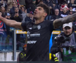Golul lui Florinel Coman în Cagliari - Parma, foto: captură de ecran Prima Sport